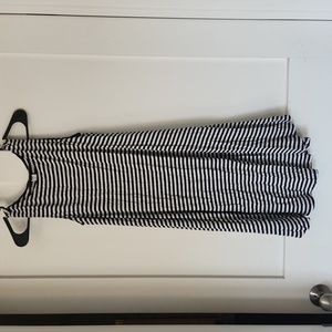 Striped Midlength Dress